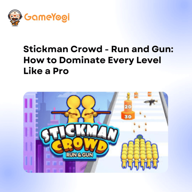 Stickman Crowd - Run and Gun