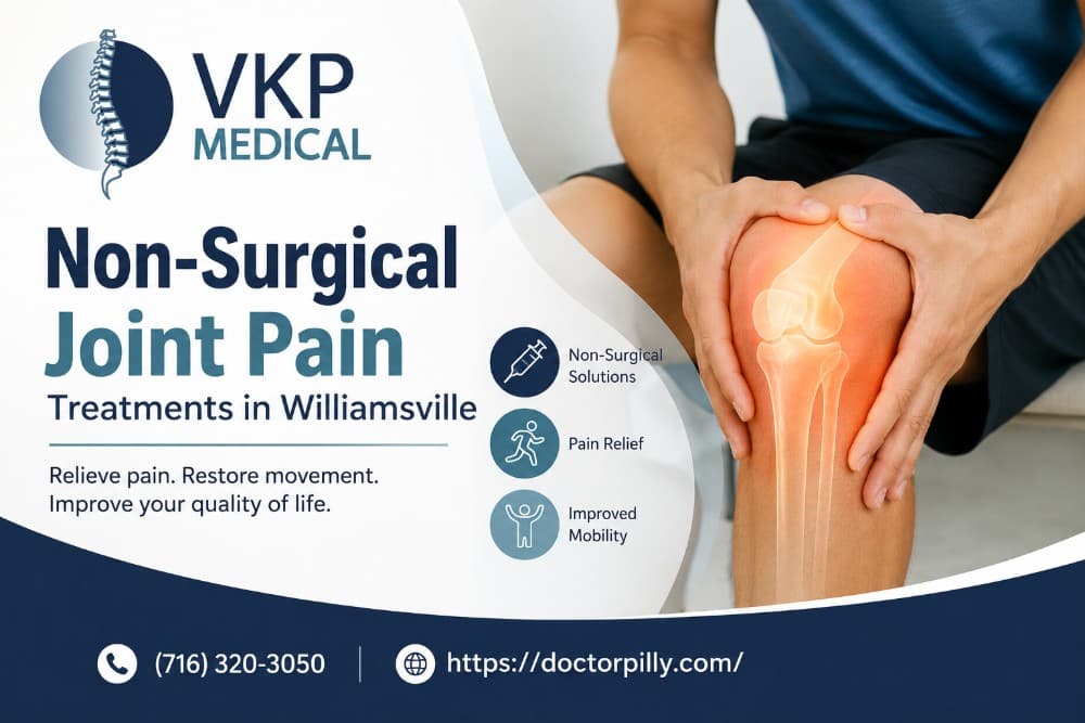 Non Surgical Joint Pain Treatments in Williamsville