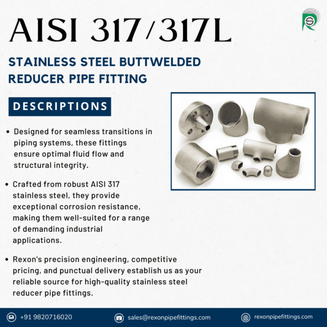 Stainless Steel Butt-Welded Pipe Fitting Manufacturer And Exporter In Mumbai, India