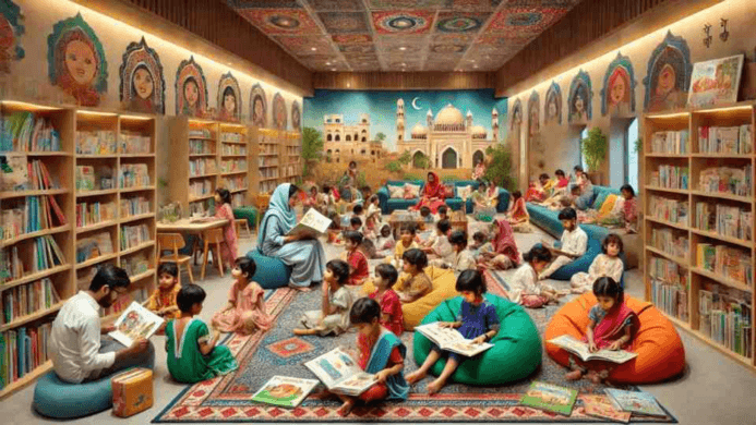 Building a Love of Books Early in Hyderabad's Little Readers