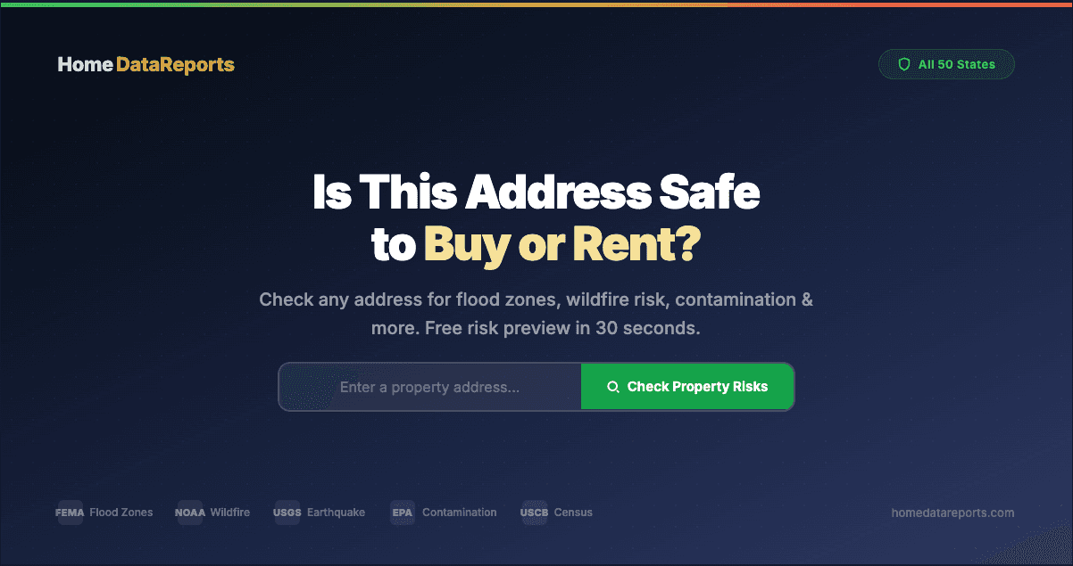 Home Data Reports