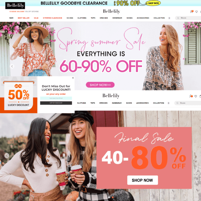 Elevate your Fashion Game, explore Bellelily’s trendsetting collections