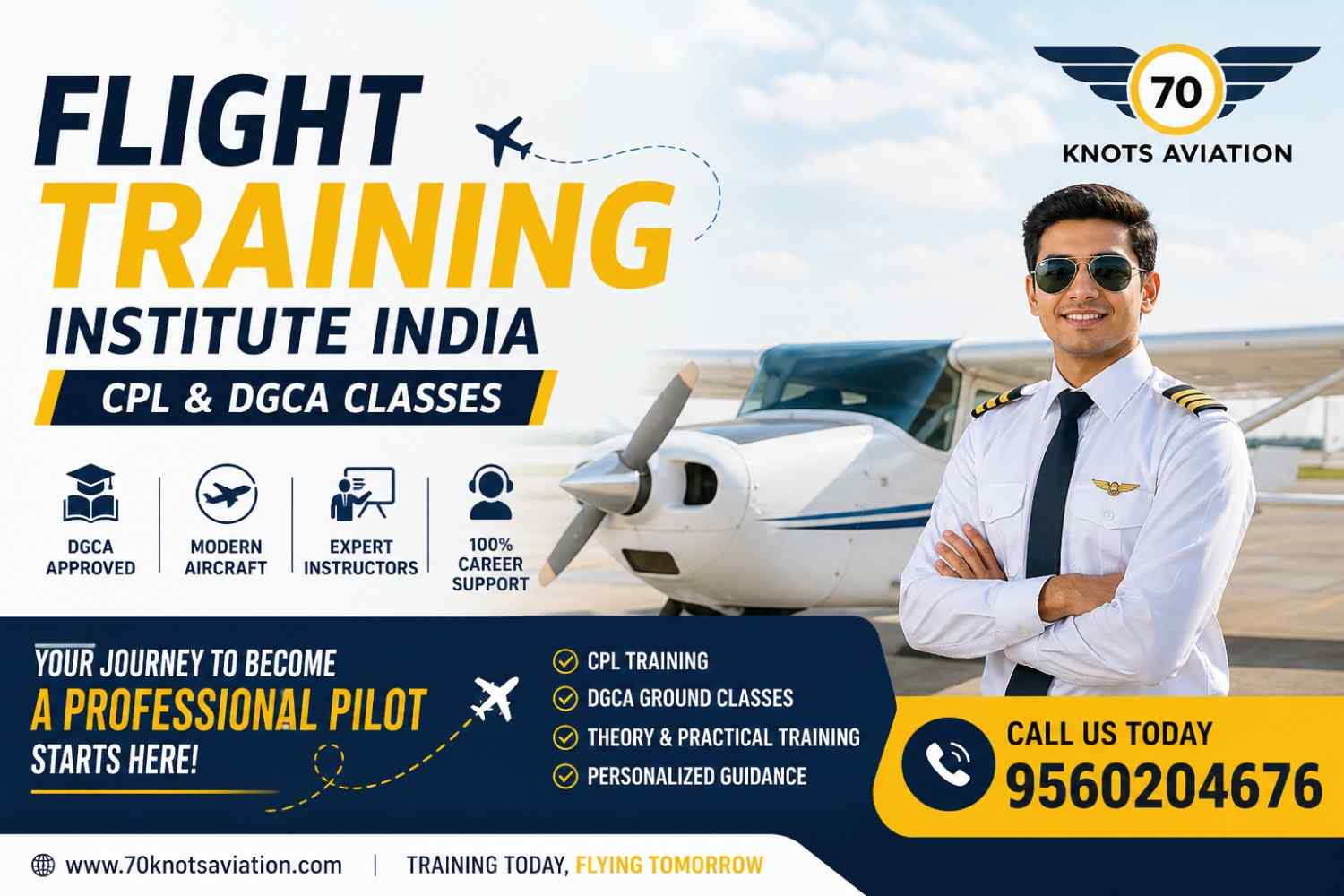 Why Choose Commercial Pilot Training in India