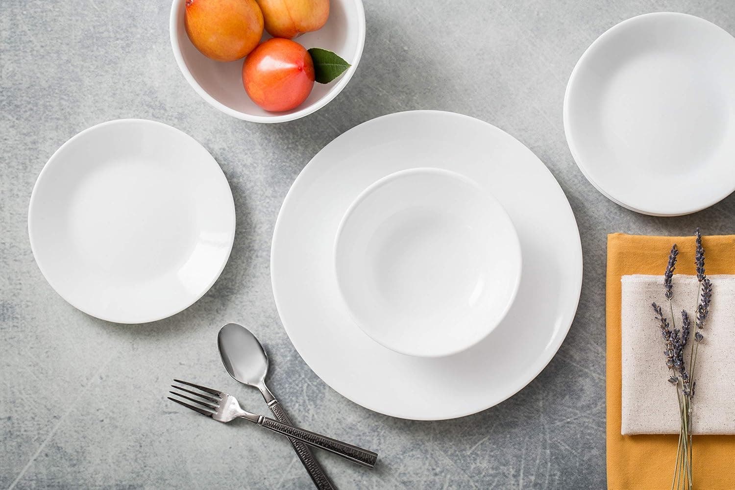 Corelle Vitrelle 18-Piece Service for 6 Dinnerware Set