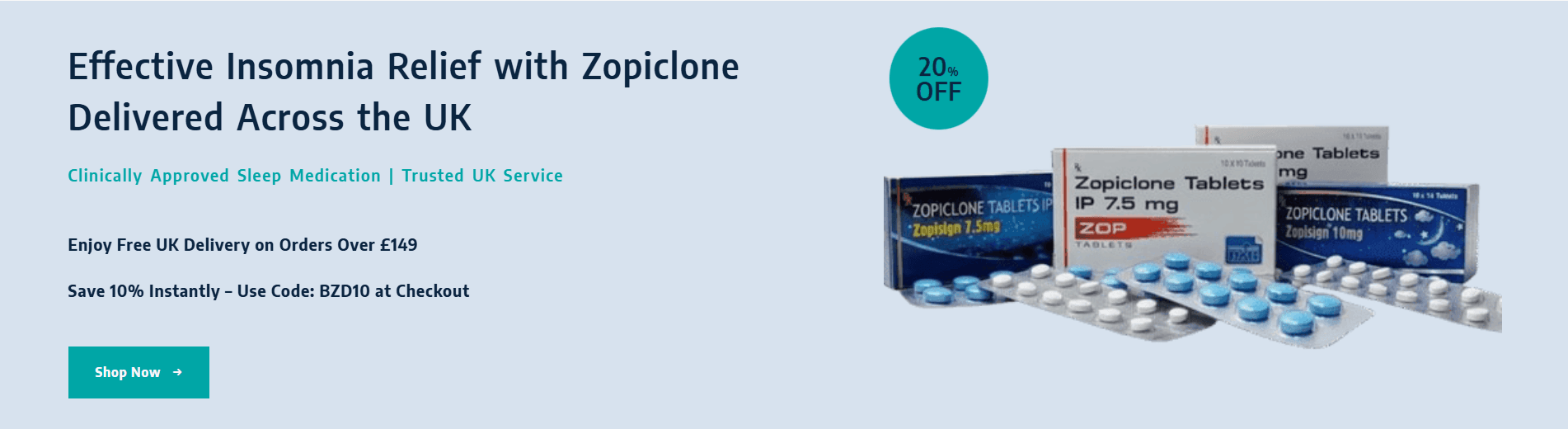 Order Zopiclone Online – Fast, Safe & Trusted Sleep Support