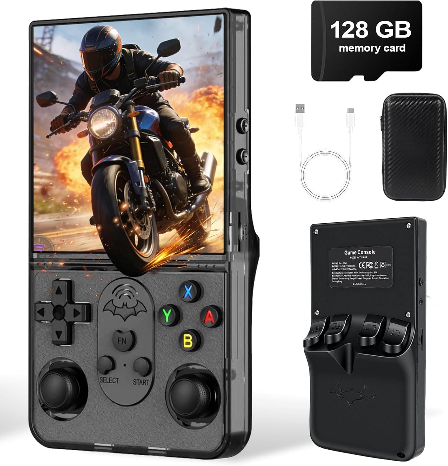 S600 Retro Handheld Game Console 