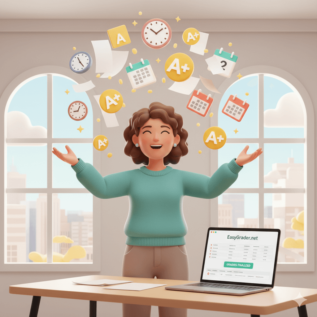 Make exam grading easy with EasyGrader.net