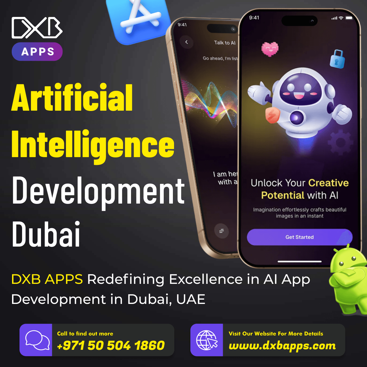 Top Mobile App Development Dubai Company in 2026 - DXB Apps