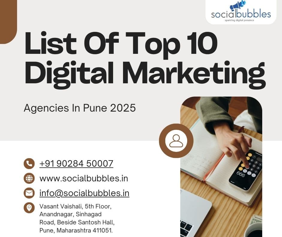 List Of Top 10 Digital Marketing Agencies In Pune 2025