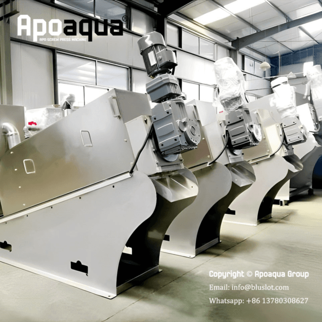 Apoaqua Sludge Dewatering Machine for Pig Farm