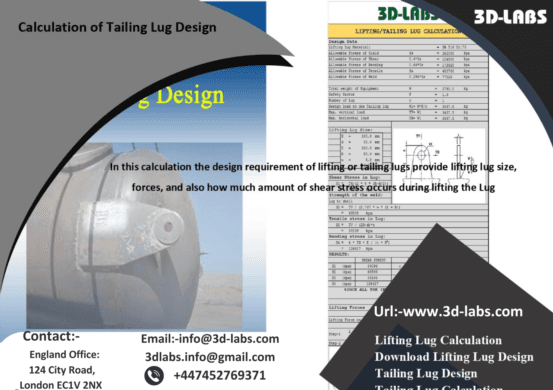 lifting lug calculation in uk