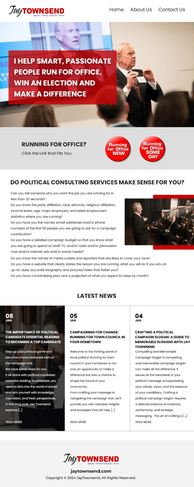 Strategic Campaign Readiness: Essential Questions for Political Success