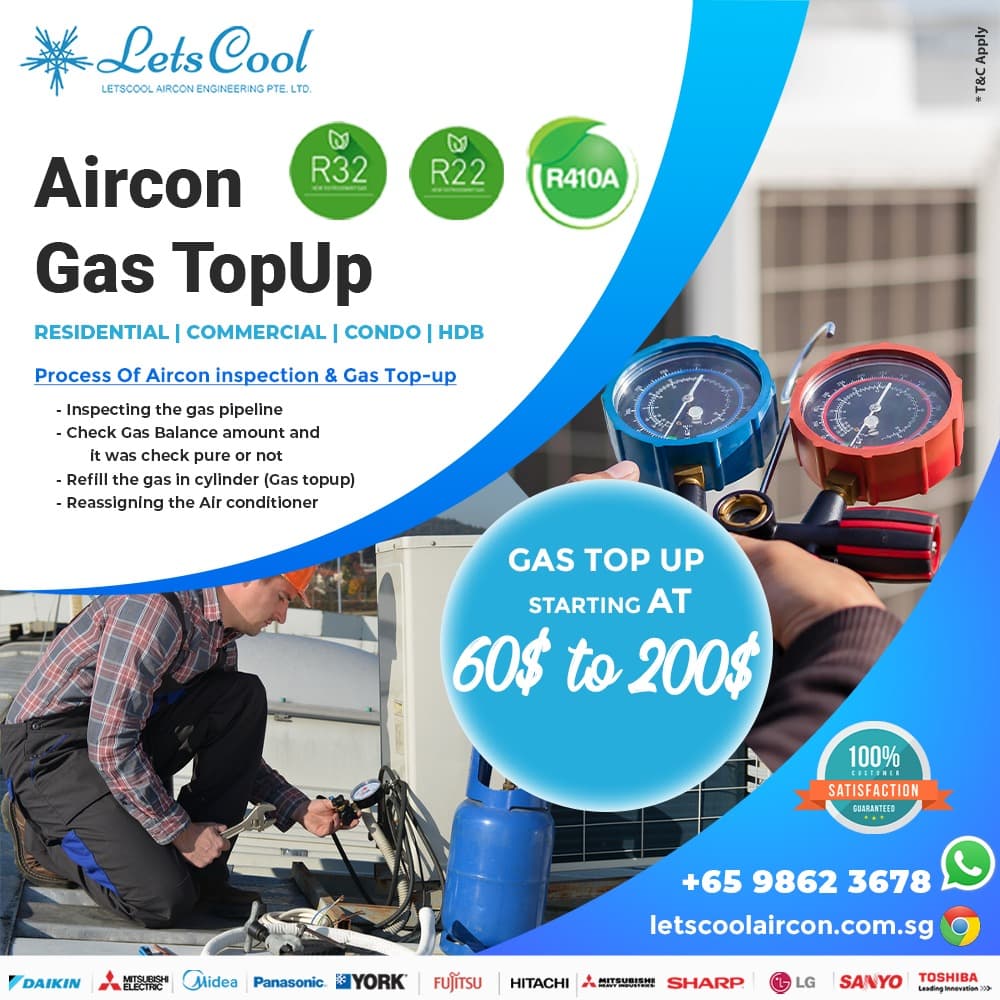 How Often Should You Top Up Aircon Gas in Singapore?