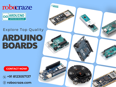 Buy Original Arduino Boards at Robocraze – Trusted & Genuine