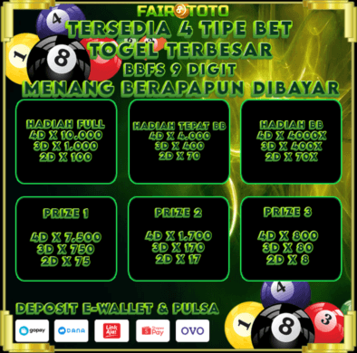 FAIRTOTO Situs Slot Togel Terbaik Di Indonesia