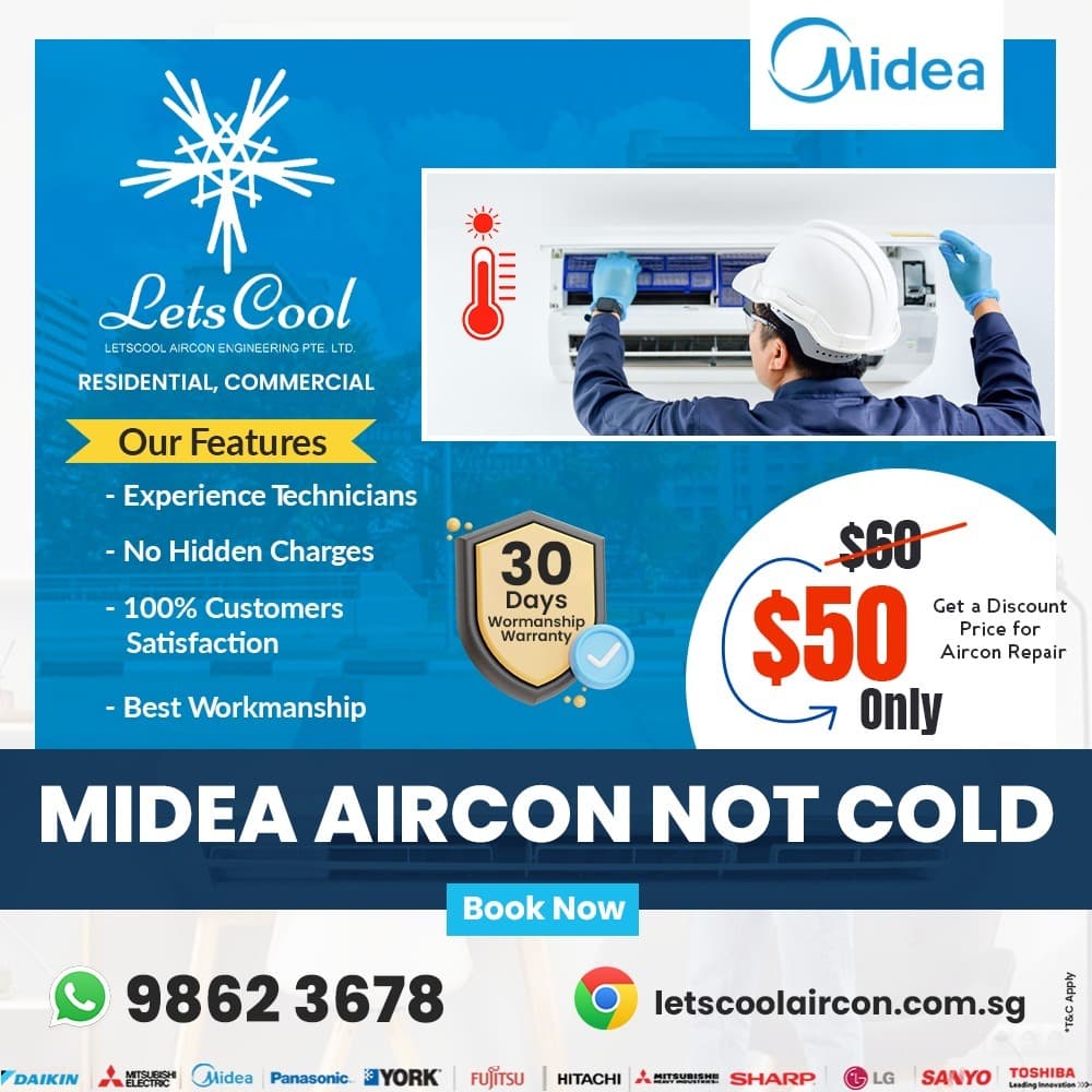 Midea Aircon not cold