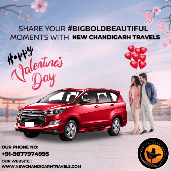 Celebrate Love with New Chandigarh Travels: Valentine's Day Special Tour from Chandigarh to Shimla, 