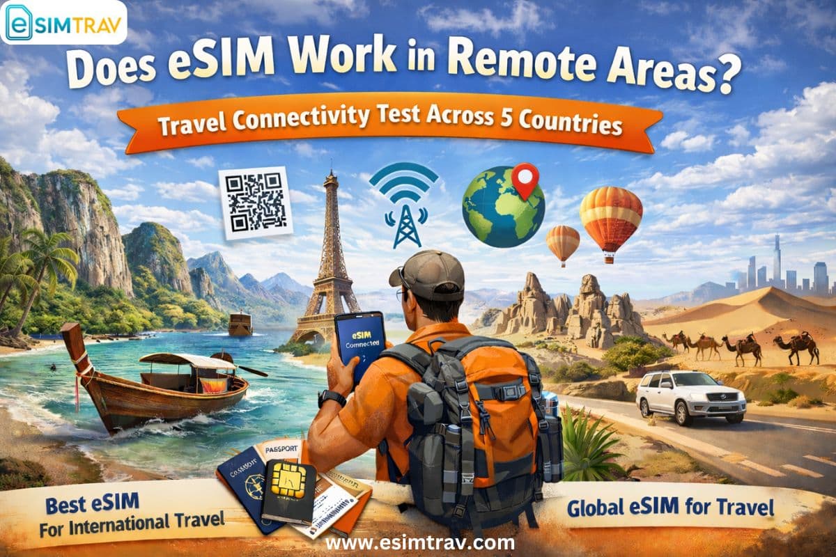 Does eSIM Work in Remote Areas? Travel Connectivity Test 