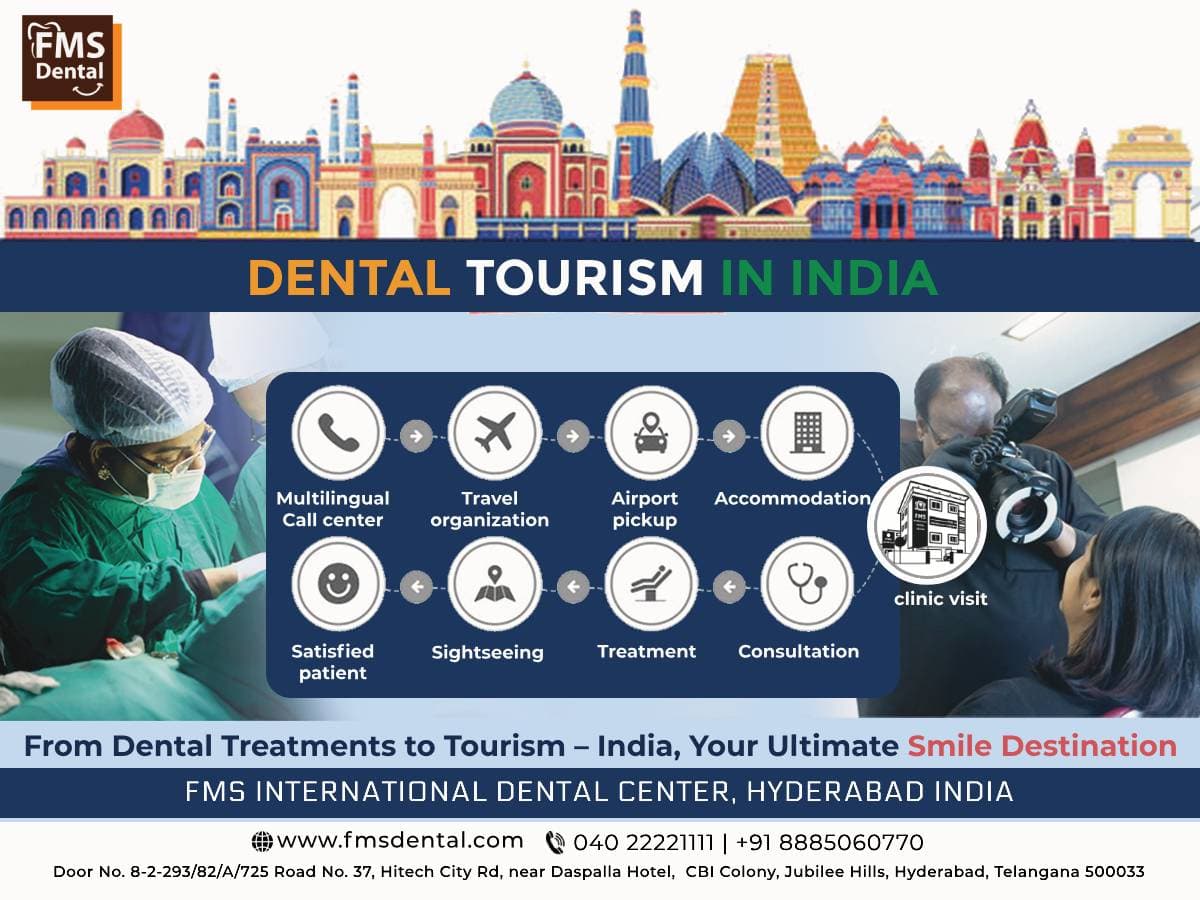 Which dental clinic is best for dental tourism in india ?
