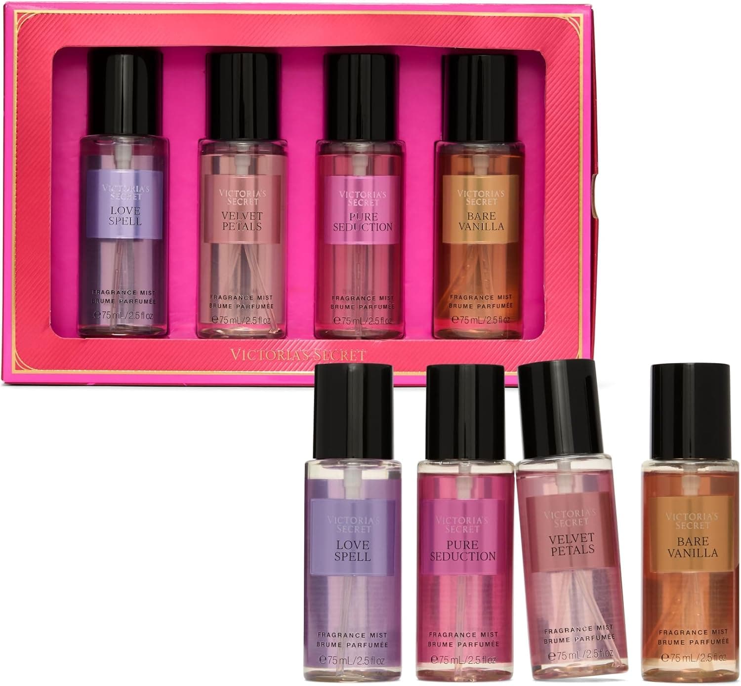 Victoria's Secret Fragrance Mist Collection 4 Piece