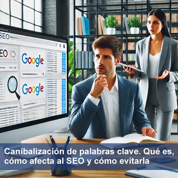 Canibalizacion de palabras clave.