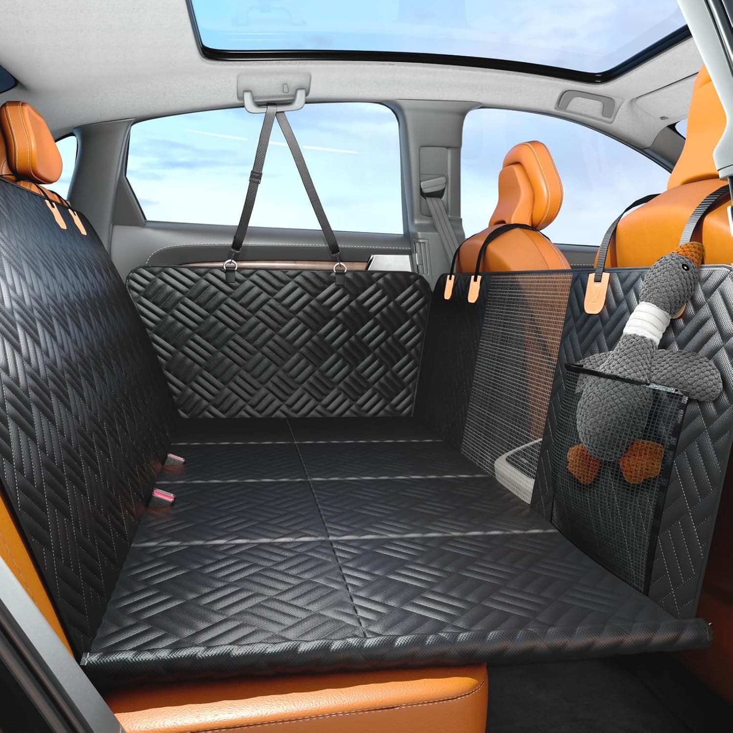 PROZAR Dog Car Seat Cover for Back Seat, 