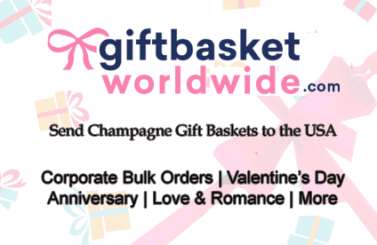 Online Delivery of Champagne Gift Baskets to USA
