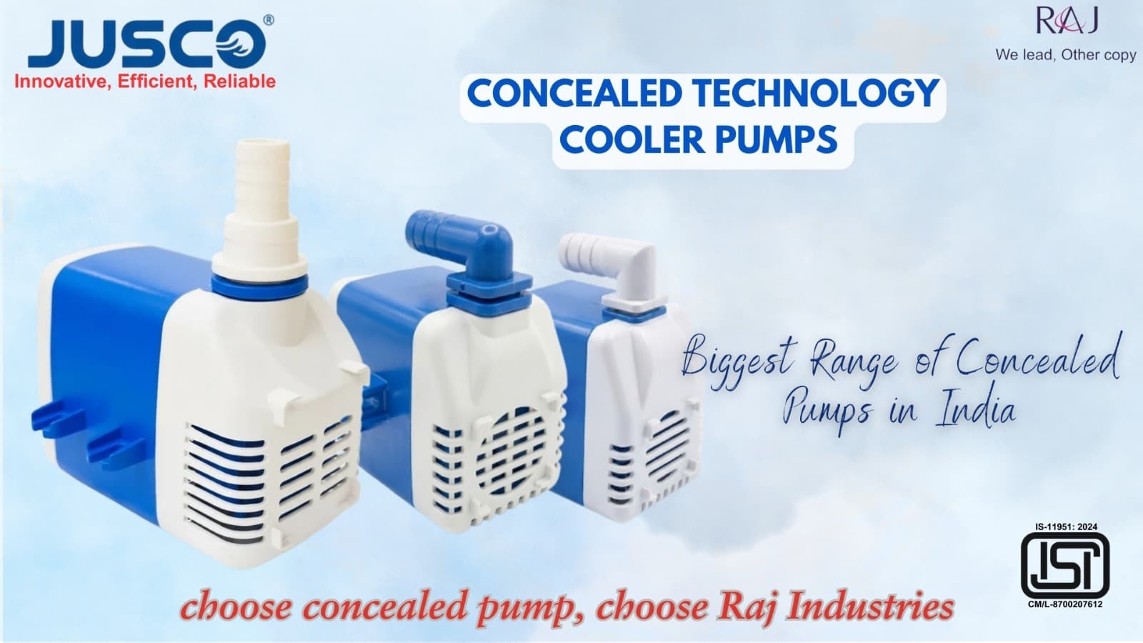 JUSCO Water Cooler Pump – High Performance 