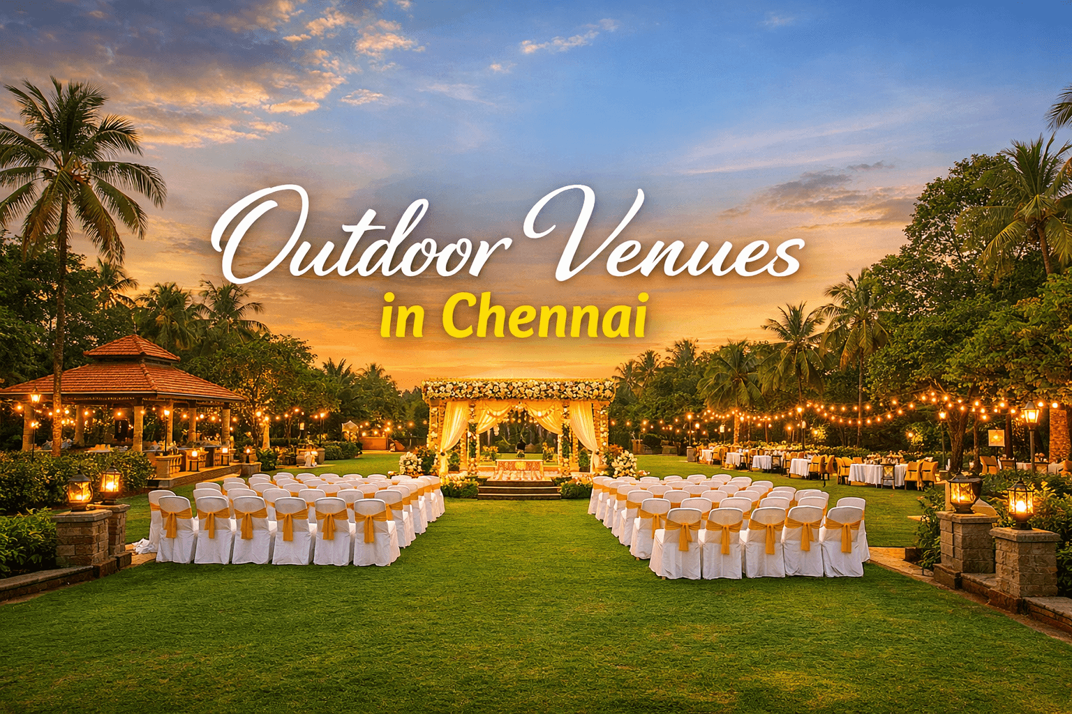 Outdoor Venues in Chennai for weddings