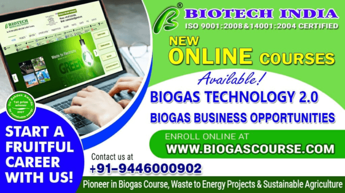 Biogas course | Biotech India 