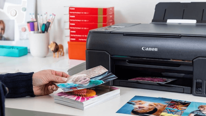 Setting up your printer through canon