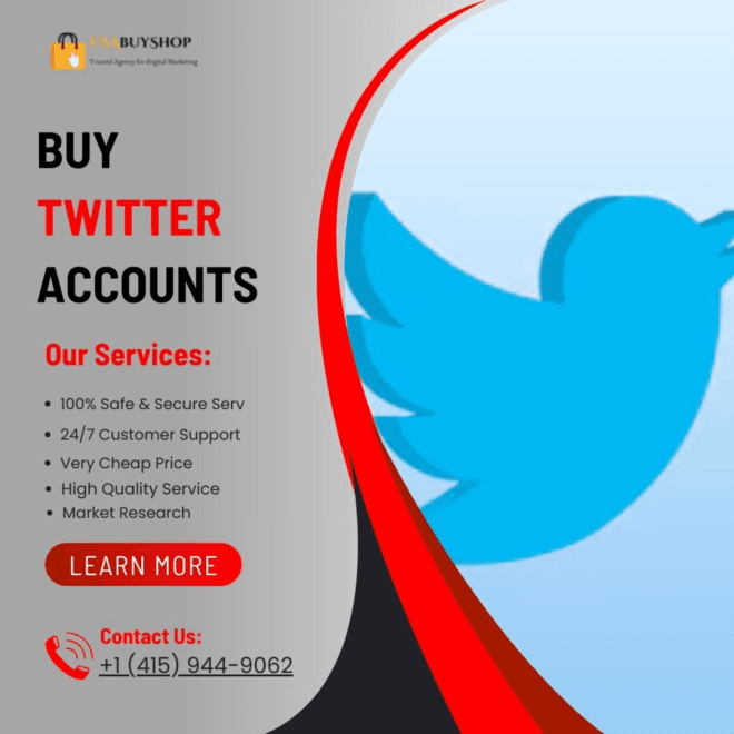Buy Twitter Accounts - Boost Your Social Media Presence Today!"