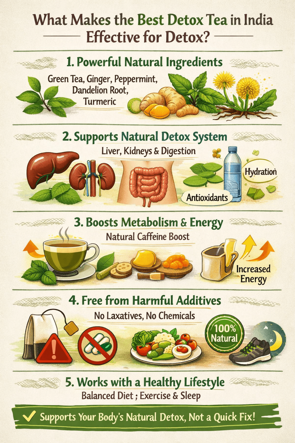 What Makes the Best Detox Tea in India Effective for Detox?