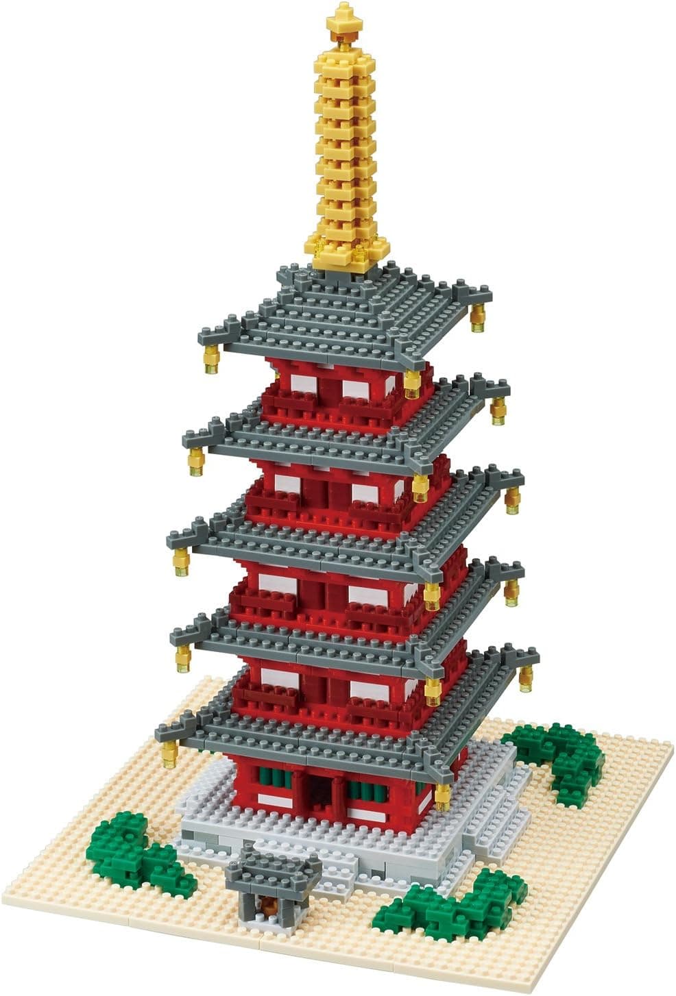 Nanoblock Five-Stored Tower Deluxe Edition NB-031