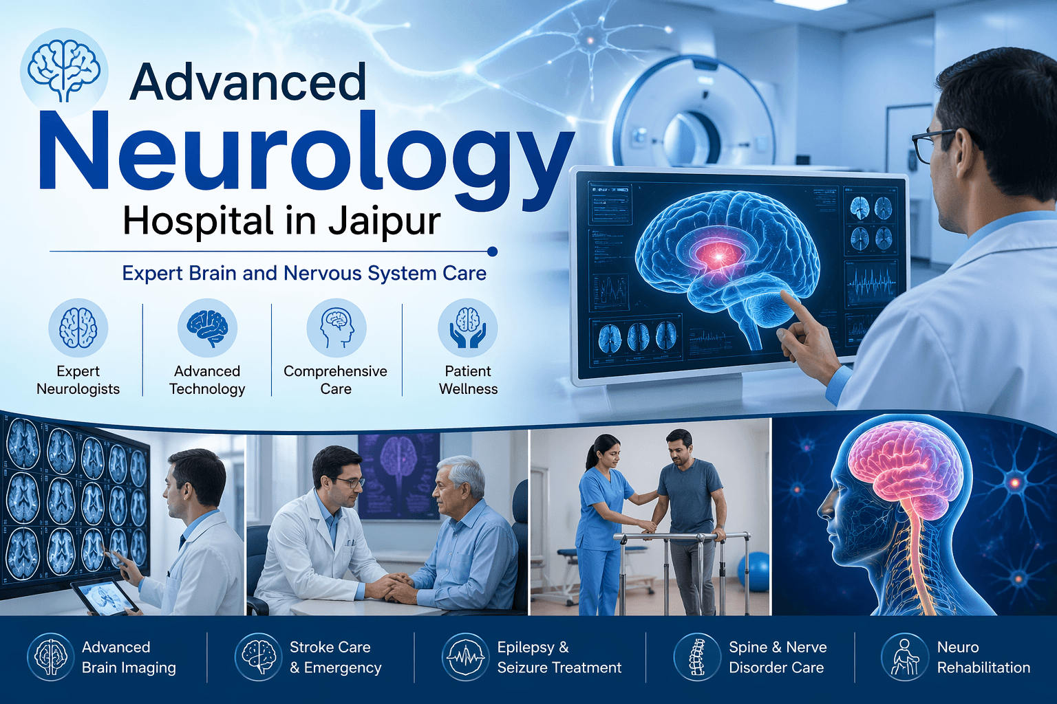 Neurology Hospital in Jaipur | Advanced Brain Care