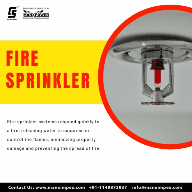 Fire Sprinkler Price List with MANXPOWER: Ensuring Reliable Fire Safety Solutions