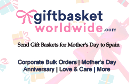 Send Gift Baskets for Mother's Day to Spain - Online Delivery at GiftBasketWorldwide.com