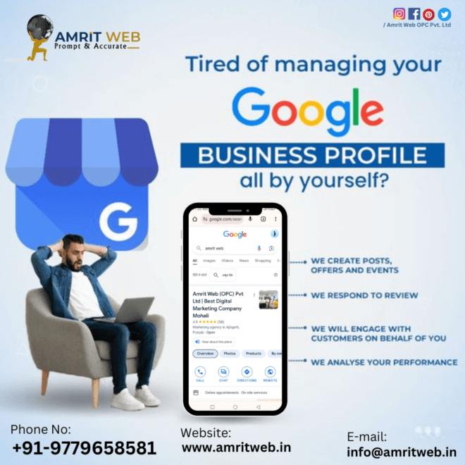 Amrit Web: Digital Marketing Company for Services and Training in Mohali