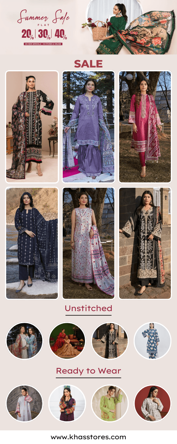 Find Trendy and Traditional Outfits Online at Khas Stores