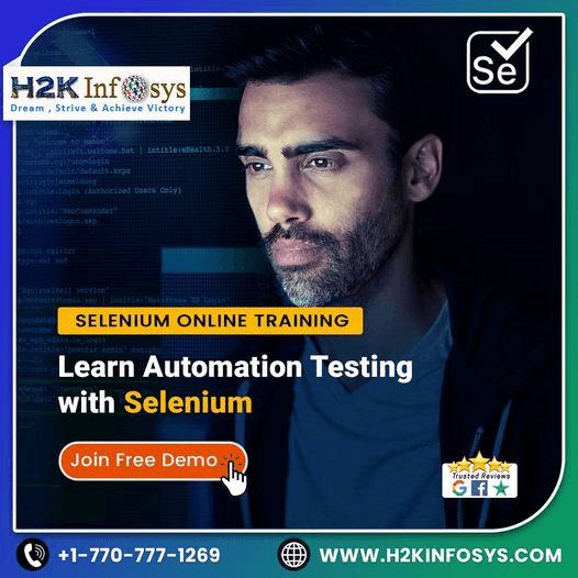 Selenium online training with real-time projects | H2kinfosys