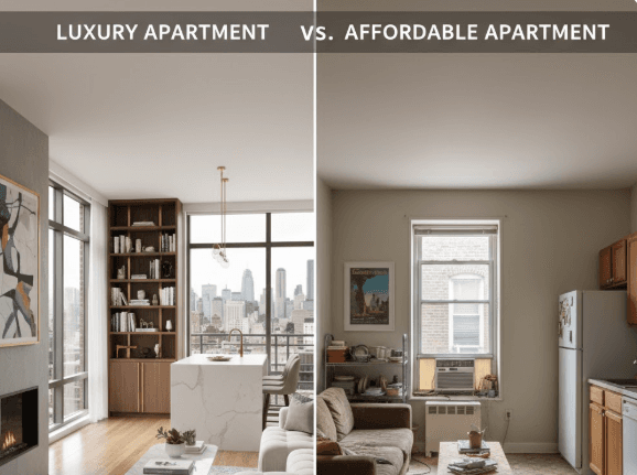 The Difference Between Luxury Vs Affordable Apartments