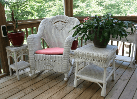Vintage Patio Decor