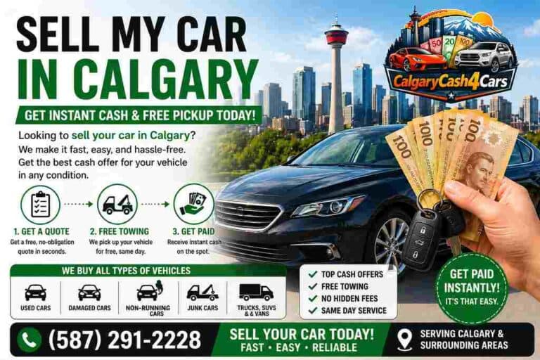 Sell My Car in Calgary – Get Instant Cash Today