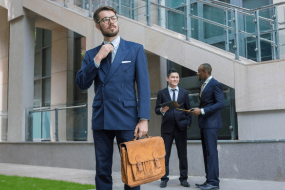Enjoy a Timeless Elegance with a Men's Leather Briefcase