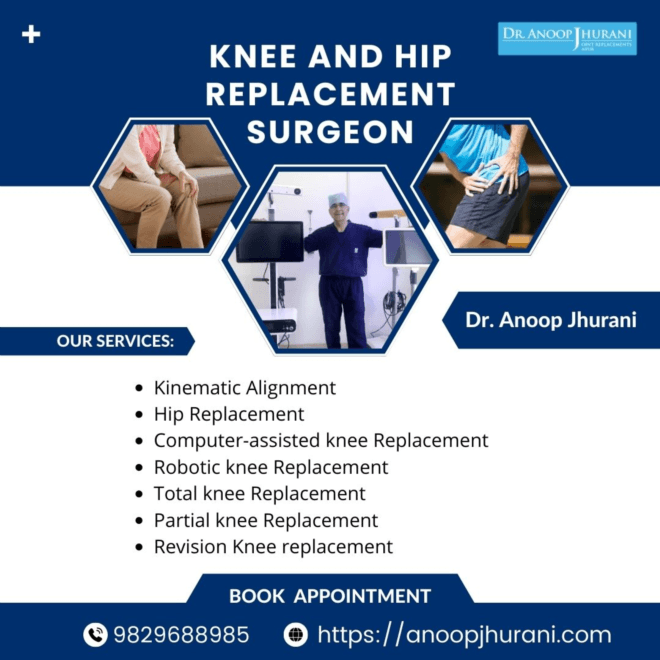 Dr. Anoop Jhurani's Pioneering Approach to Robotic Knee & Hip Replacement