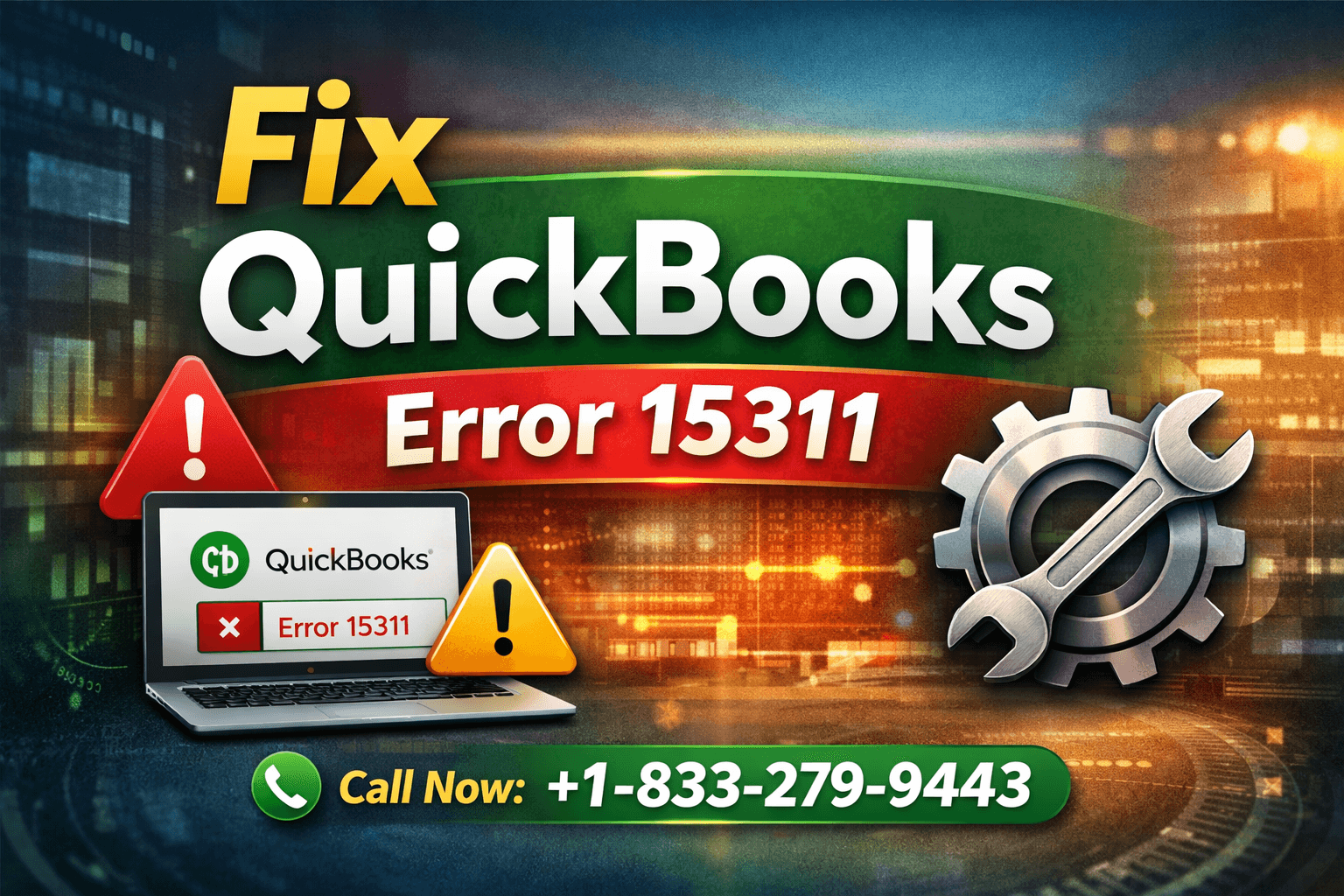 fix QuickBooks Error 15311 