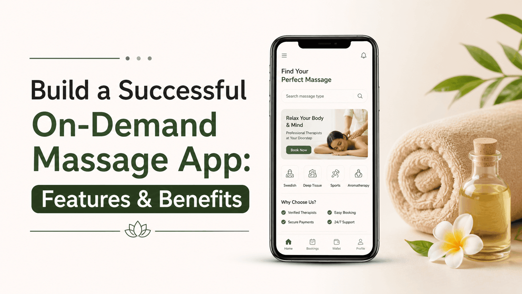 Successful On-Demand Massage App: Features & Benefits