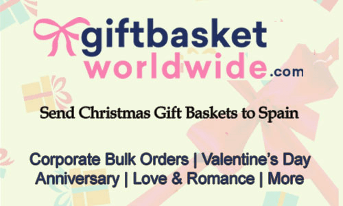 Sending Christmas Gift Baskets to Spain with GiftBasketWorldwide