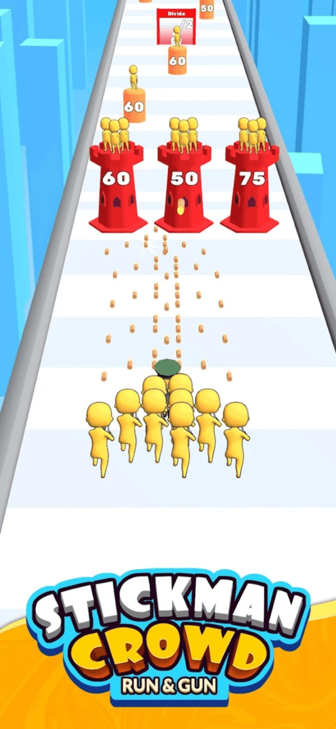 Stickman Crowd: Run & Gun Game – The Ultimate Runner Shooter Game