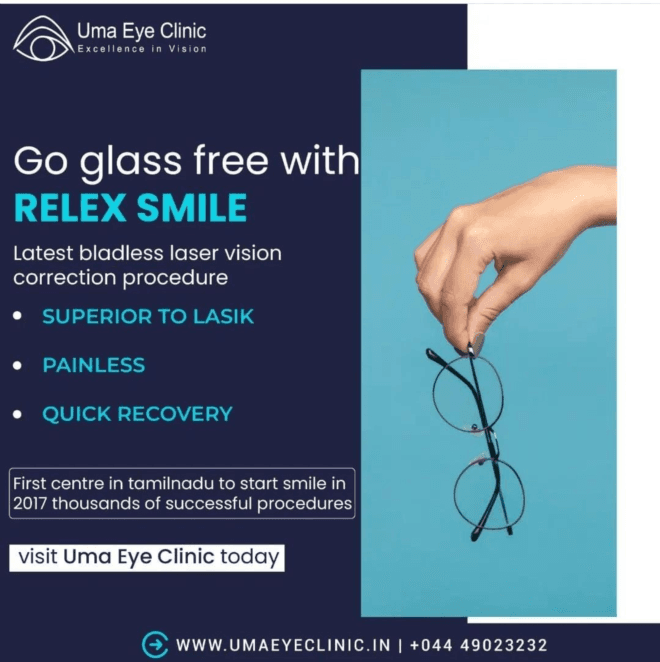 Smile Pro eye surgery in Chennai